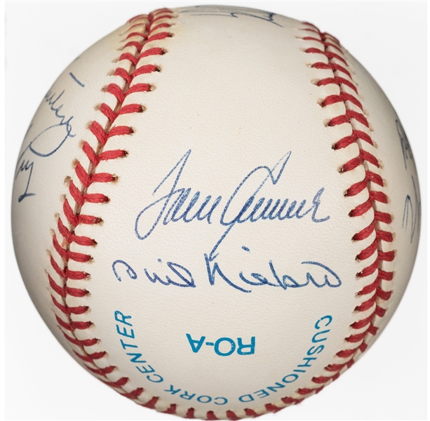 300 Game Winners Multi-Signed OAL Baseball w/ Ryan, Seaver & Others! (Beckett/BAS)