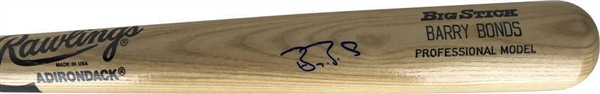 Barry Bonds Signed Rawlings Big Stick Personal Model Baseball Bat (Beckett/BAS)