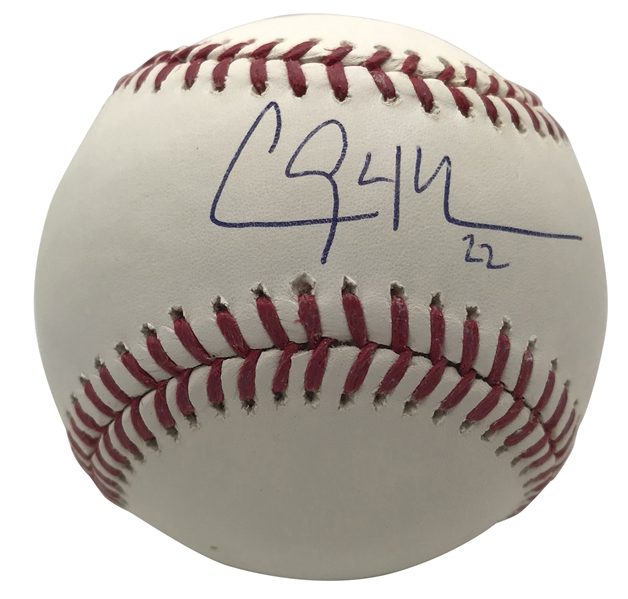 Clayton Kershaw Signed OML Baseball (PSA/DNA)