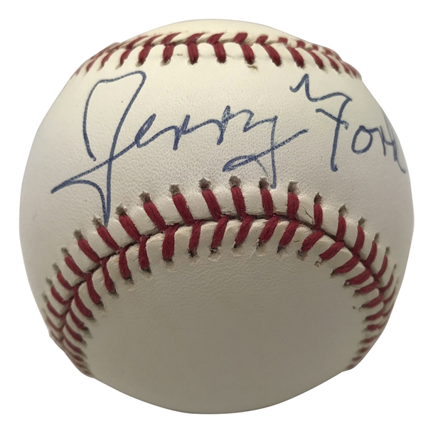 President Gerald Ford Signed ONL Baseball w/ Rare "Jerry Ford" Autograph! (Beckett/BAS)