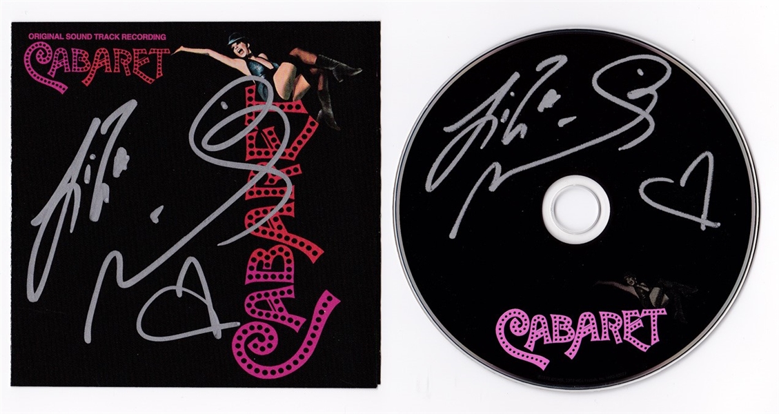 Liza Minelli Double Signed "Cabaret" Soundtrack CD Booklet & Disc (Beckett/BAS)