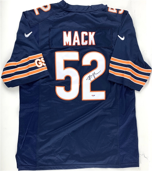 Khalil Mack Signed Chicago Bears Home Model Jersey (PSA/DNA)
