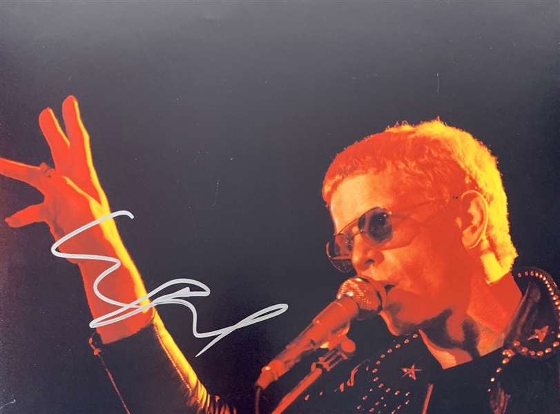 Lou Reed Signed 11" x 14" Color Photograph (JSA)