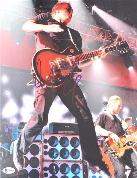 Pearl Jam: Mike McCready Signed 11" x 14" Color Photo (Beckett/BAS)