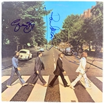 The Beatles Exceptionally Rare Group Signed "Abbey Road" U.S. Record Album Cover - Only Non-Personalized Signed Copy Known to Exist! (REAL/Epperson, Cox & Caiazzo)
