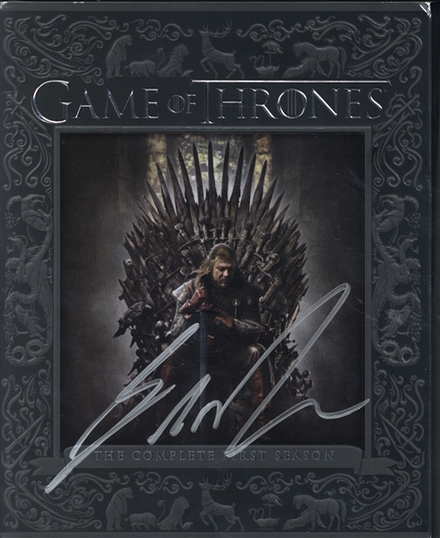George R.R. Martin Signed "Game of Thrones" First Season DVD Set (Beckett/BAS)