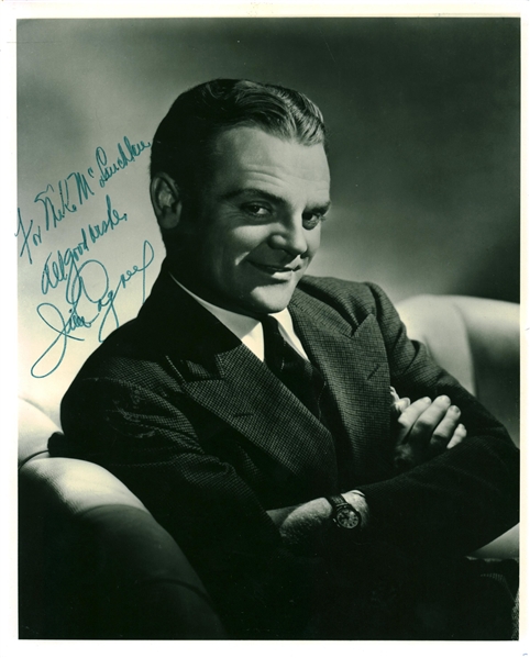 James Cagney Vintage Signed 8" x 10" Photograph (Beckett/BAS Guaranteed)