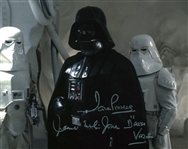 Dave Prowse and James Earl Jones  Signed 8" x 10" Darth Vader Photograph (Beckett/BAS Guaranteed)