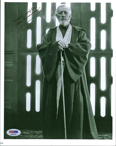 Star Wars: Alec Guinness Signed 8" x 10" Obi-Wan Kenobi Photograph (Beckett/BAS)