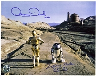 Star Wars: Kenny Baker & Anthony Daniels Signed 11" x 14" Photograph (PSA/DNA)