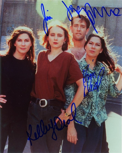 The Breeders Group Signed 8" x 10" Color Photo (John Brennan Collection)(Beckett/BAS Guaranteed)