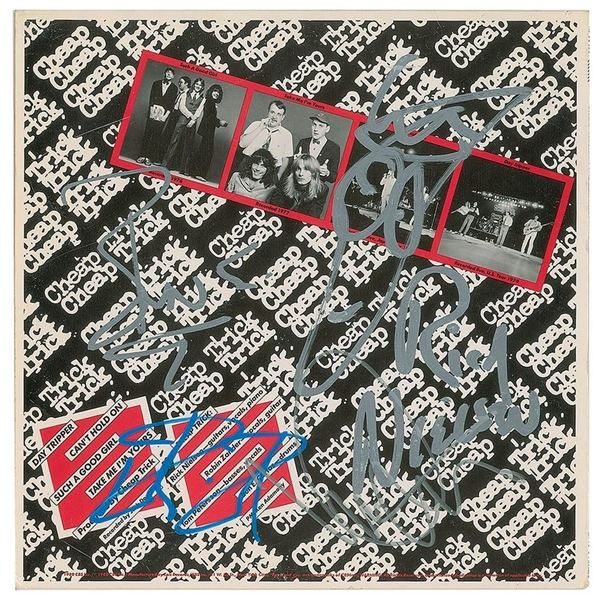 Cheap Trick Group Signed "Found All the Parts" Record Album (John Brennan Collection)(Beckett/BAS Guaranteed)