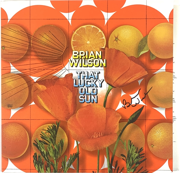 Beach Boys: Brian Wilson Signed "That Old Lucky Sun" Record Album (John Brennan Collection)(Beckett/BAS Guaranteed)