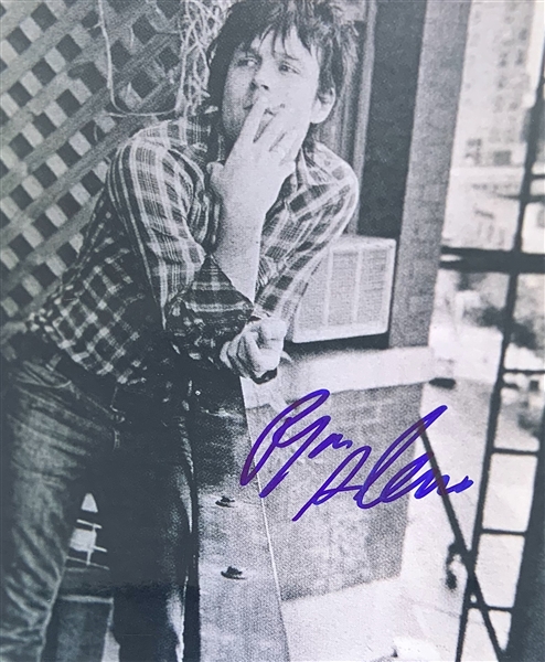 Ryan Adams Signed 8" x 10" B&W Photo (John Brennan Collection)(Beckett/BAS Guaranteed)