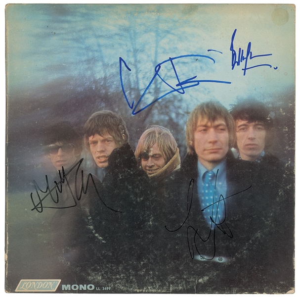 The Rolling Stones Near-Mint Group Signed "Between The Buttons" 1967 Album (Beckett/BAS)
