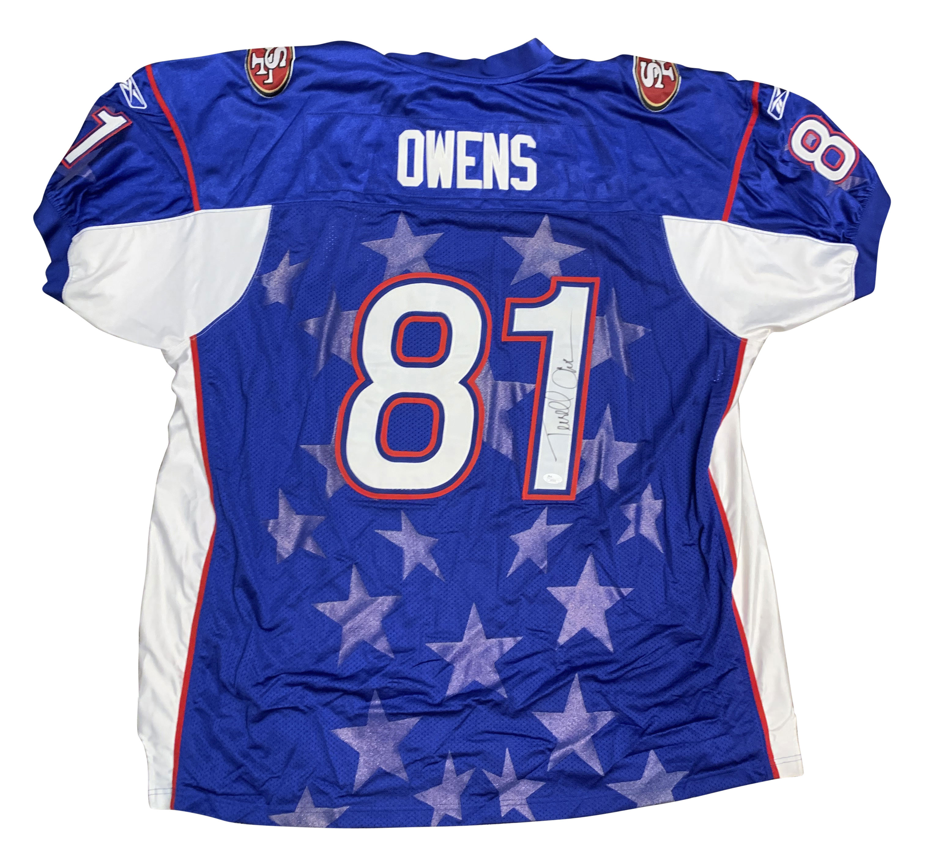 Lot Detail - Terrell Owens Signed On-Field Style 2003 []Pro<img src=