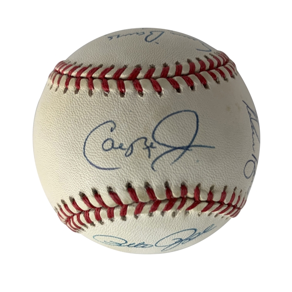 All Century Team Signed OAL Baseball w/ Musial, Aaron, Berra, Mays & Others! (Beckett/BAS Guaranteed)