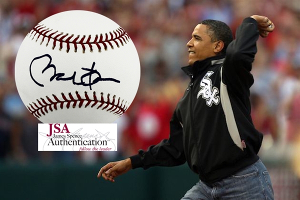 President Barack Obama Signed 2005 Official World Series Baseball (JSA)