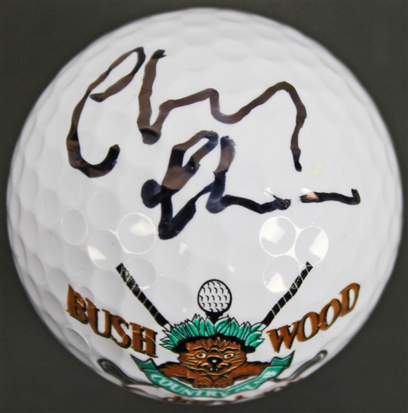 Caddyshack: Chevy Chase Signed Bushwood Country Club Golf Ball
