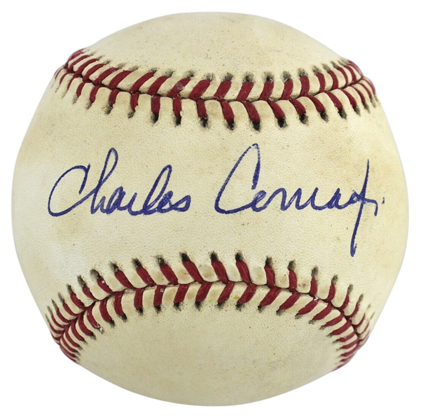 Apollo 12: Charles Conrad Single Signed OAL Baseball (Beckett/BAS)