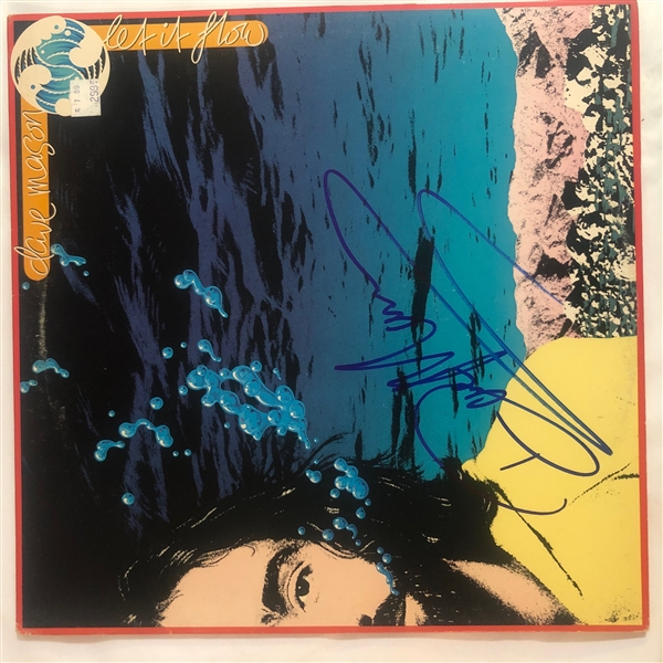 Dave Mason In-Person Signed "Let It Flow" Record Album (John Brennan Collection)(Beckett/BAS Guaranteed)