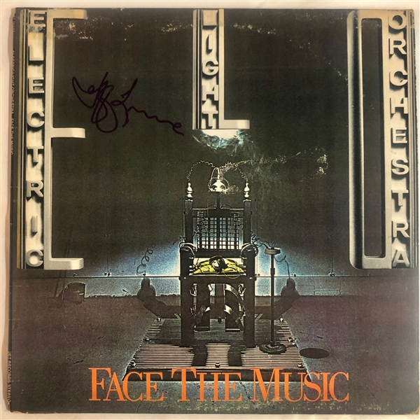 ELO: Jeff Lynne Signed "Face The Music" Record Album (John Brennan Collection)(Beckett/BAS Guaranteed)