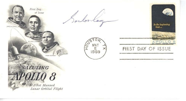 Gordon Cooper Signed First Day Cover (Beckett/BAS)
