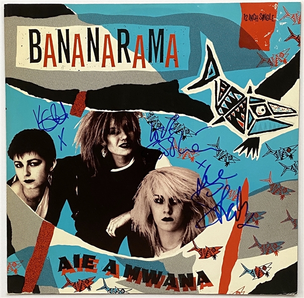 Bananarama In-Person Group Signed 12” Single Record (3 Sigs) (John Brennan Collection) (Beckett/BAS Guaranteed)