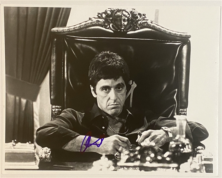Scarface: Al Pacino Signed 14” x 11” Photograph (John Brennan Collection) (Beckett/BAS Guaranteed)
