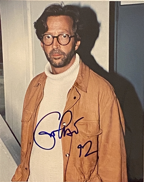 Eric Clapton In-Person Signed 8” x 10” Photo (John Brennan Collection) (Beckett/BAS Guaranteed
