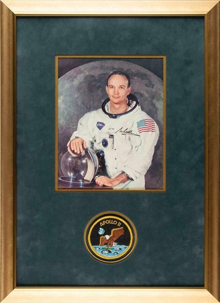 Michael Collins Signed & Framed 8" x 10" NASA Photograph (Beckett/BAS)