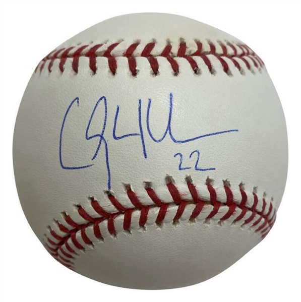 Clayton Kershaw Signed Near-Mint OML Selig Baseball (MLB & Steiner)