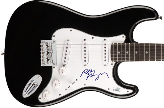 The Doors: Robby Krieger Signed Fender Squier Stratocaster Guitar (JSA)