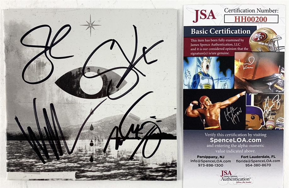 Alice in Chains Group Signed "Rainier Fog" CD Booklet (4 Sigs)(JSA COA)
