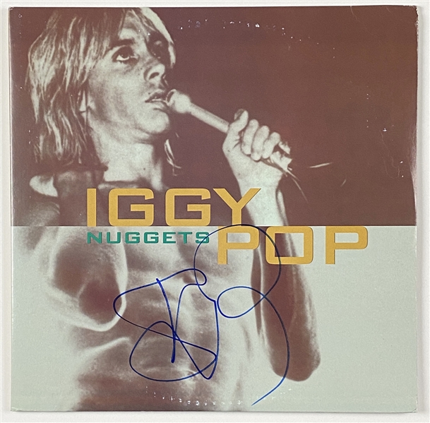Iggy Pop In-Person Signed “Nuggets” Record Album (John Brennan Collection) (BAS Guaranteed)