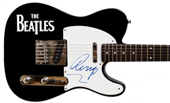 The Beatles: Ringo Starr Signed Telecaster Style Electric Guitar (Caiazzo & Cox LOAs)