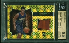 2015-16 Devin Booker Panini Select Prizm Gold Rookie Swatches RC #8/10 - BGS GEM MINT 9.5 with 9.5 & 10 Subgrades!