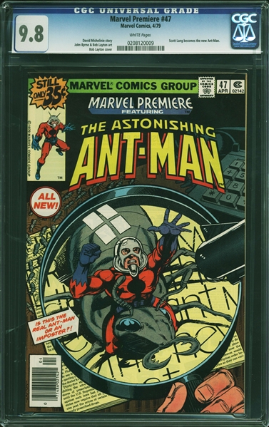 Marvel Premiere #47 Ant-Man (Marvel, 1979) CGC NM/MT 9.8 :: White Pages