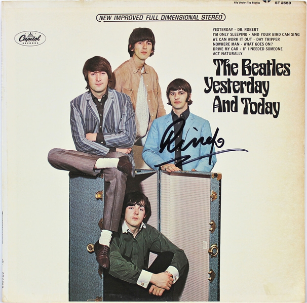The Beatles: Ringo Starr Signed "Yesterday and Today" Record Album (Perry Cox & Beckett/BAS LOAs)