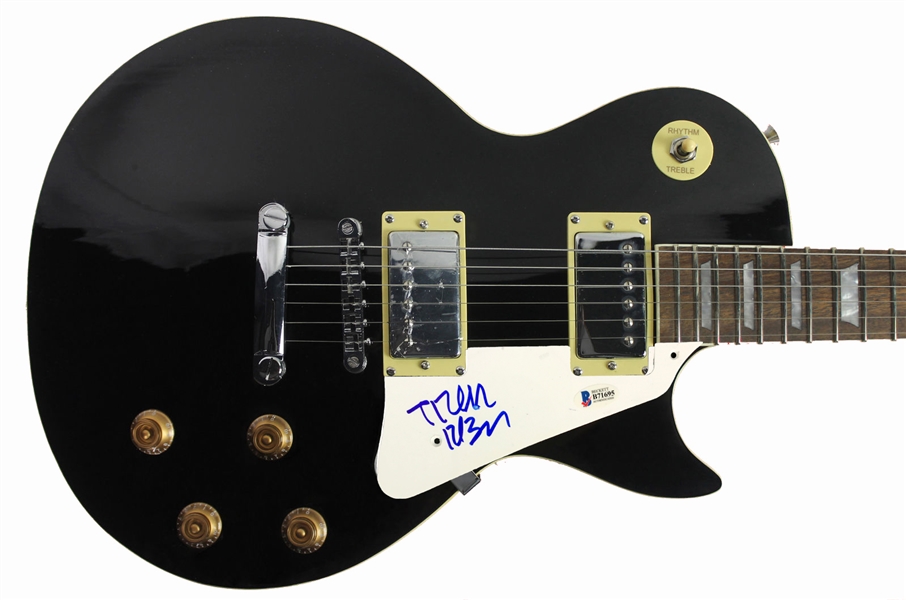 NIN: Trent Reznor Signed Les Paul Style Guitar (Beckett/BAS)