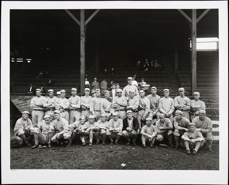 Christy Mathewson: 1913-14 New York Giants Jumbo 16" x 20" Original Team Photo (Diamond Images)