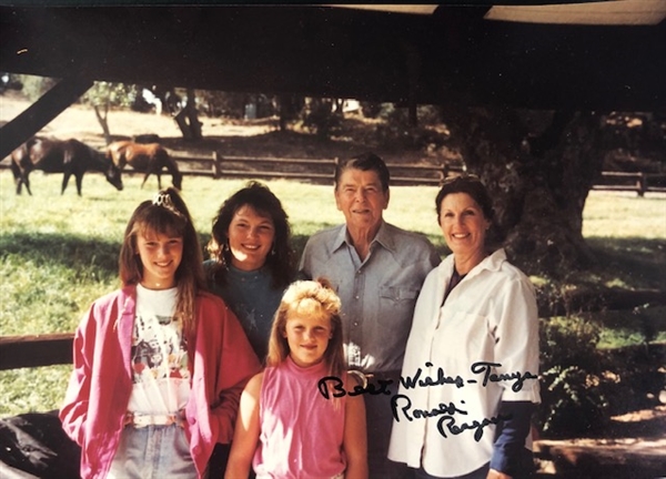 Ronald Reagan Signed 10" x 8" Photograph (JSA)