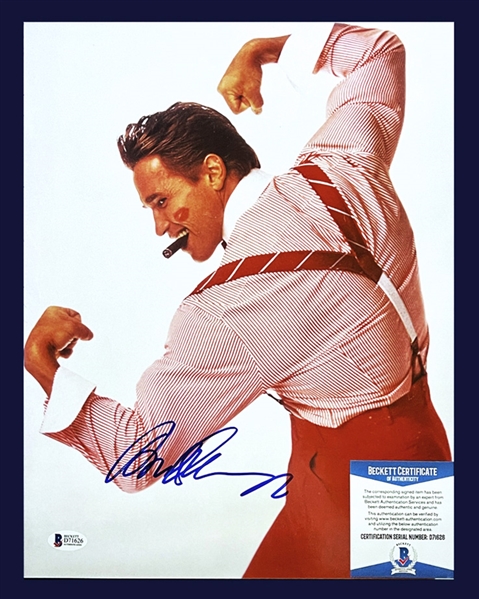 Arnold Schwarzenegger IN-PERSON Signed 11x14 (Beckett/BAS) 
