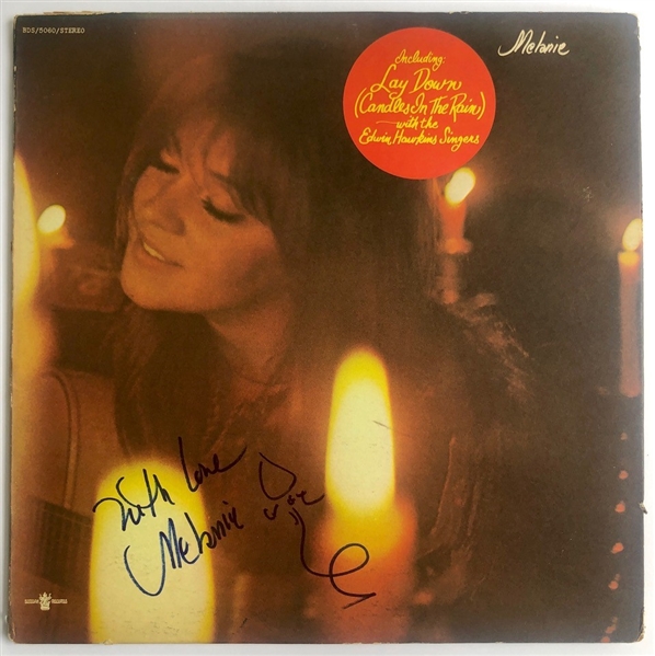 Melanie Signed “Melanie” Album Record (Beckett/BAS Guaranteed)