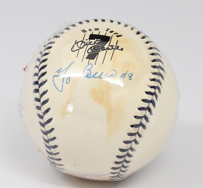 Yogi Berra “#7 Mantle” OAL Signed Baseball (Beckett/BAS Guaranteed)
