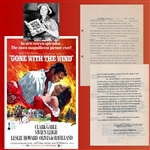 Gone With The Wind: Margaret Mitchell Signed Landmark Contract for Motion Picture Rights to "Gone with the Wind"! (Beckett/BAS Guaranteed)