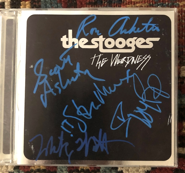 Iggy Pop & The Stooges RARE Group Signed "The Weirdness" CD Booklet with Complete Band & Steve Albini! (Beckett/BAS Guaranteed)