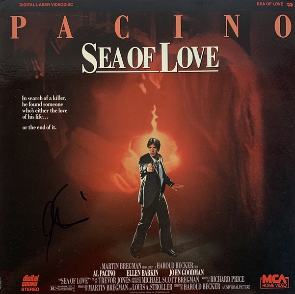 Al Pacino Signed Laserdisc for "Sea of Love" (Beckett/BAS Guaranteed)