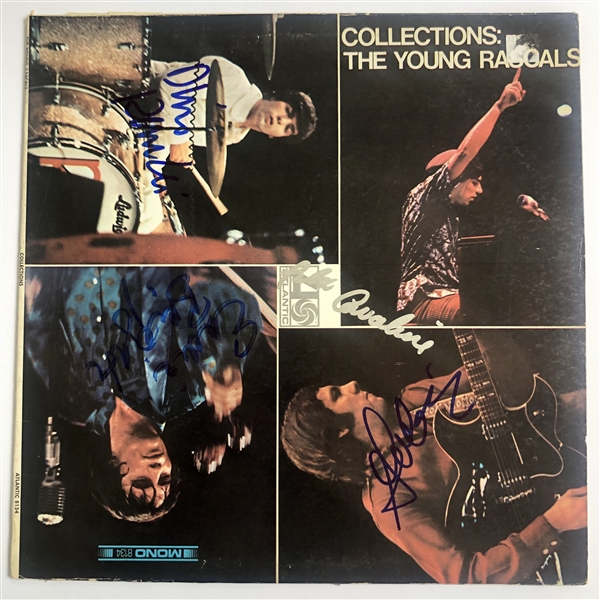 The Young Rascals Group Signed “Collections” Album Record (4 Sigs)(Beckett/BAS Guaranteed