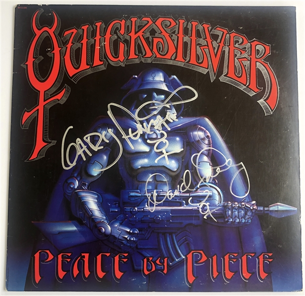 Quicksilver Dual-Signed “Peace by Piece” Album Record (2 Sigs) (Beckett/BAS Guaranteed) $100